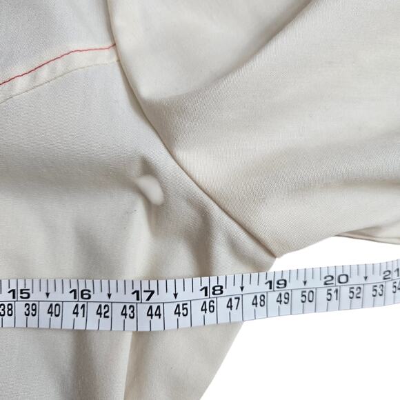 J.J. Dean of California Vintage 70s Western Cowgirl Puff Sleeve Midi Dress M Red - Picture 9 of 11